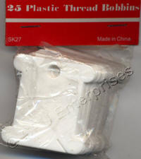 Plastic Embroidery Thread Bobbins