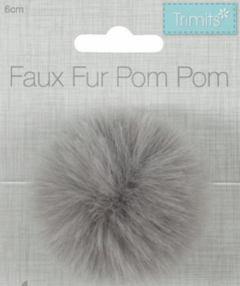 Mink Faux Fur 6cm PomPom