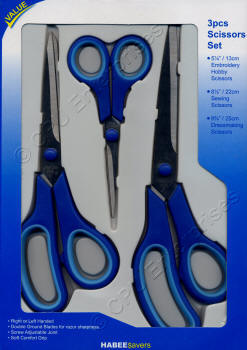 3 piece scissors set