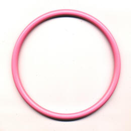 Pale Pink Macrame Rings