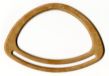 Lighter Wood Effect Curved Handles