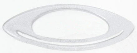 Clear Glitter Fish Eye Handles