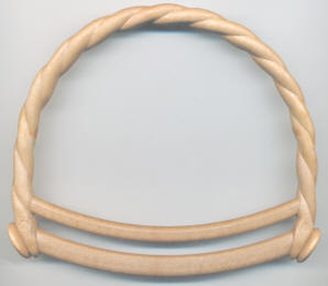 Twist Lighter Wood Effect Bag Handles
