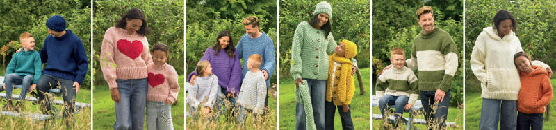 Wendy Supreme Super Chunky Pattern Leaflets