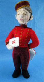 Kissogram knitted toy - Click Me to see more