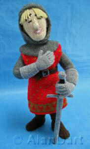 Sir Lancelot Sir Lancelot knitted toys