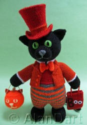 Alan Dart Scaredy Cat Scaredy Cat knitted toys
