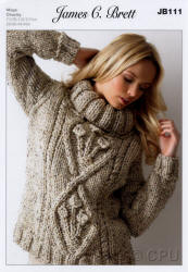 James C.Brett Rustic Mega Chunky Patterns