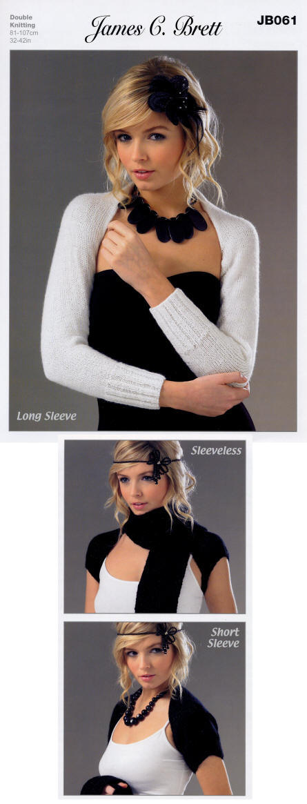 Ladies Shrugs and Scarf