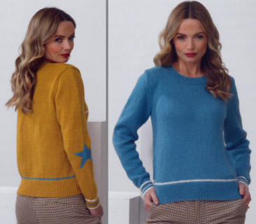 Colours shown are shades DM34 and DM3