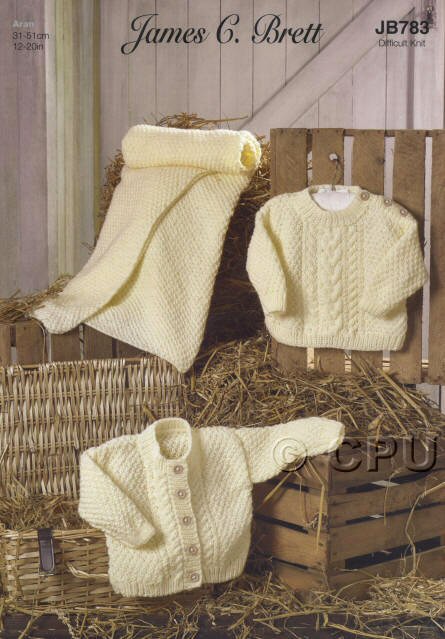 Sweater, Cardigan and Blanket 