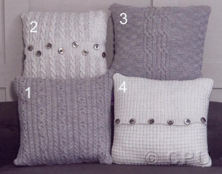 Knitted Cushions