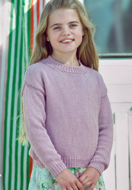 Plain Sweater - Colour shown is shade IC10