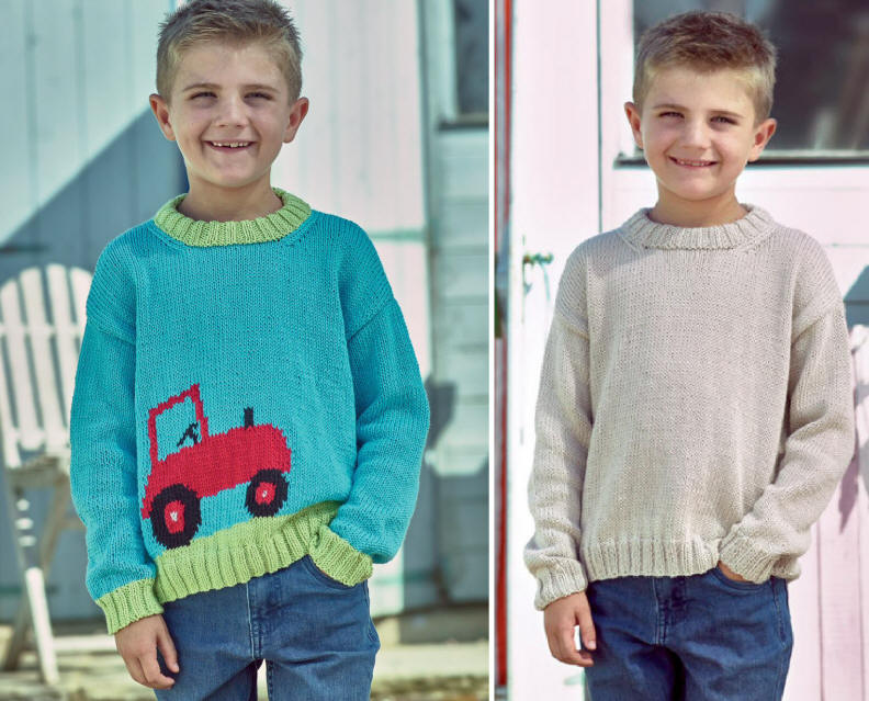 Picture Jumper and Plain Jumper 