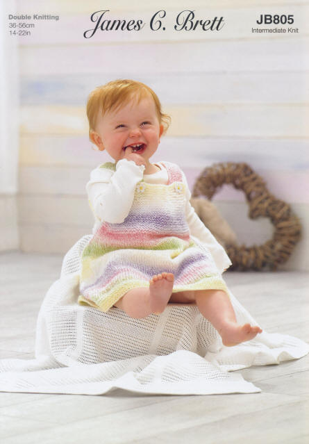 Babies Dress. Colour shown is shade BM34
