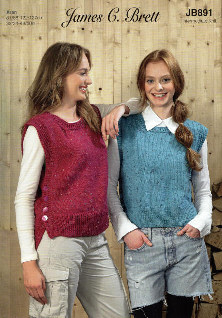 Knitted Ladies Sleeveless Tops 