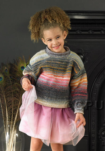Childs Sweater in EM10 (Interest) 