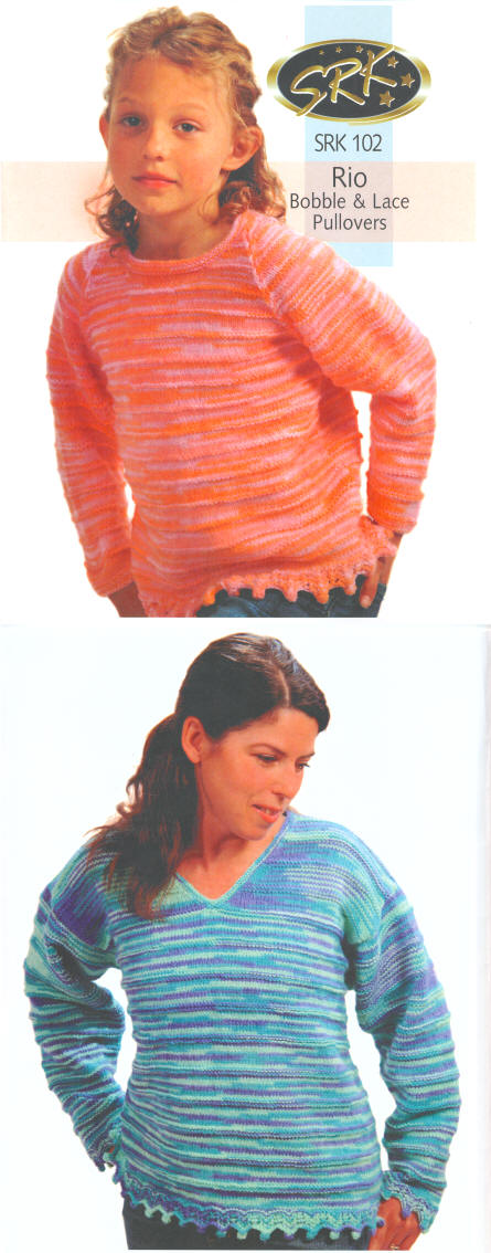 Bobble & Lace Trim Pullover