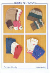 Sandra Polley Hats & Gloves Knitting Pattern KP09 