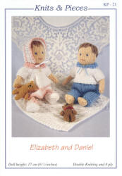 Sandra Polley Little Dolls Knitting Pattern KP21 