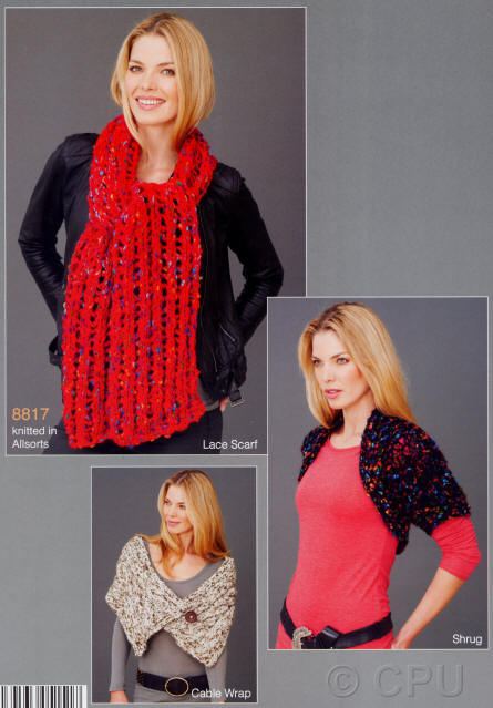 Scarf, Wraps and Shrug