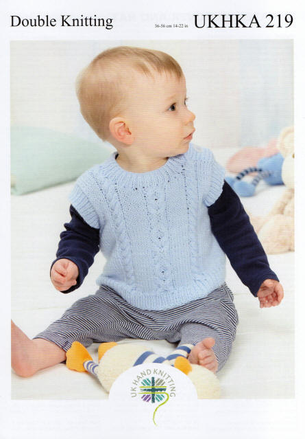 Knitted Sweater, Slipover and Hat