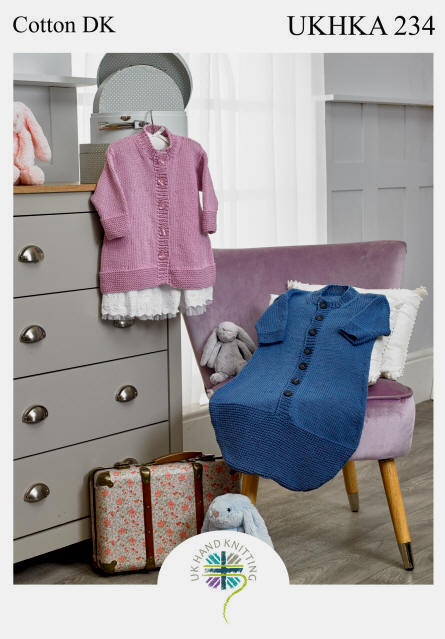 Knitted Sleeping Bag and Relaxed Coat