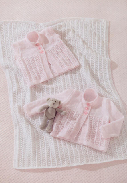 Baby Hat and Matinee Coat