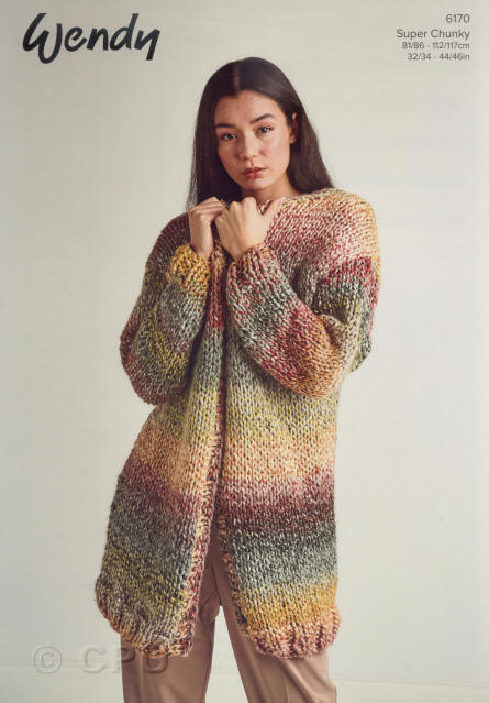 Ladies Quick Knit Cardigan 