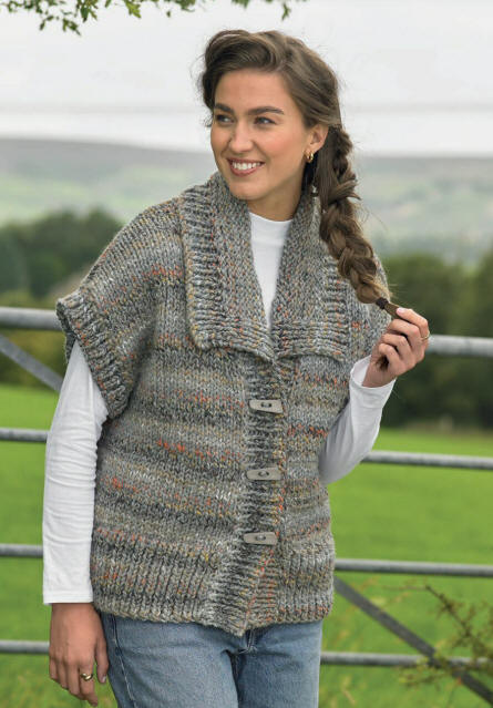 Ladies Knitted Waistcoats 