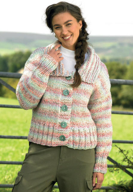 Ladies Knitted Cardigan 