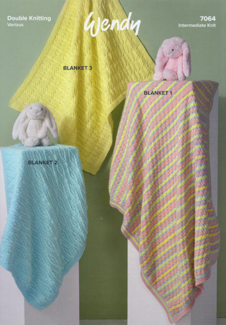 Knitted Babies Blankets