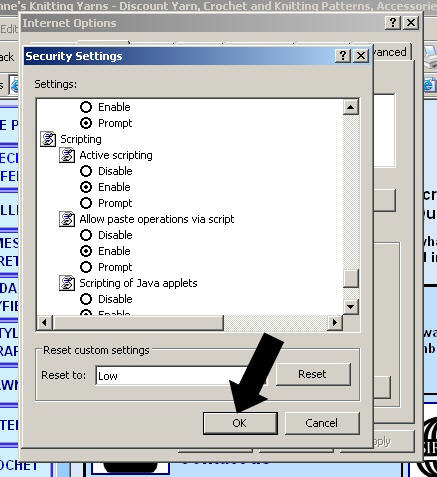 6. Click OK