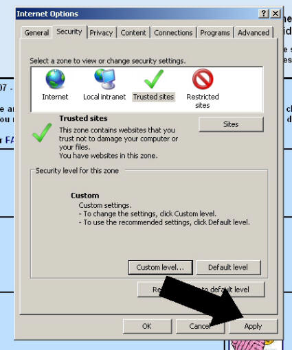 11. Click Apply