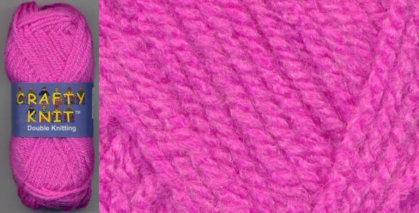 Crafty Knits - Shocking Pink (419)